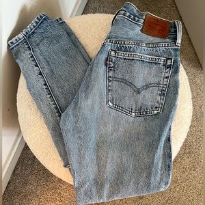 Levi’s 501s (Perfect vintage wash!)